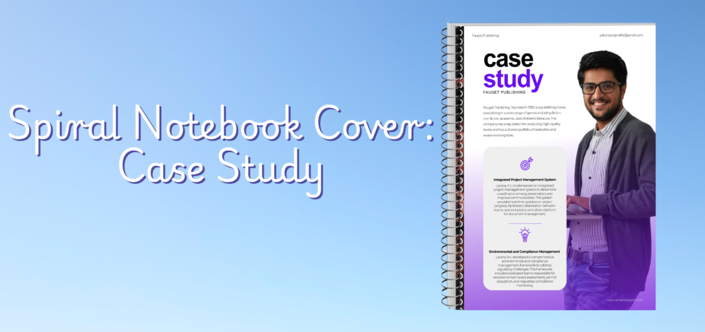 Spiral Notebook Cover: Case Study