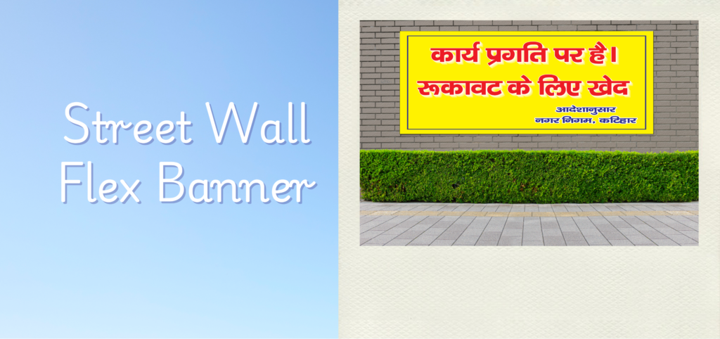 Best Street Wall Flex Banner Services in Bihar