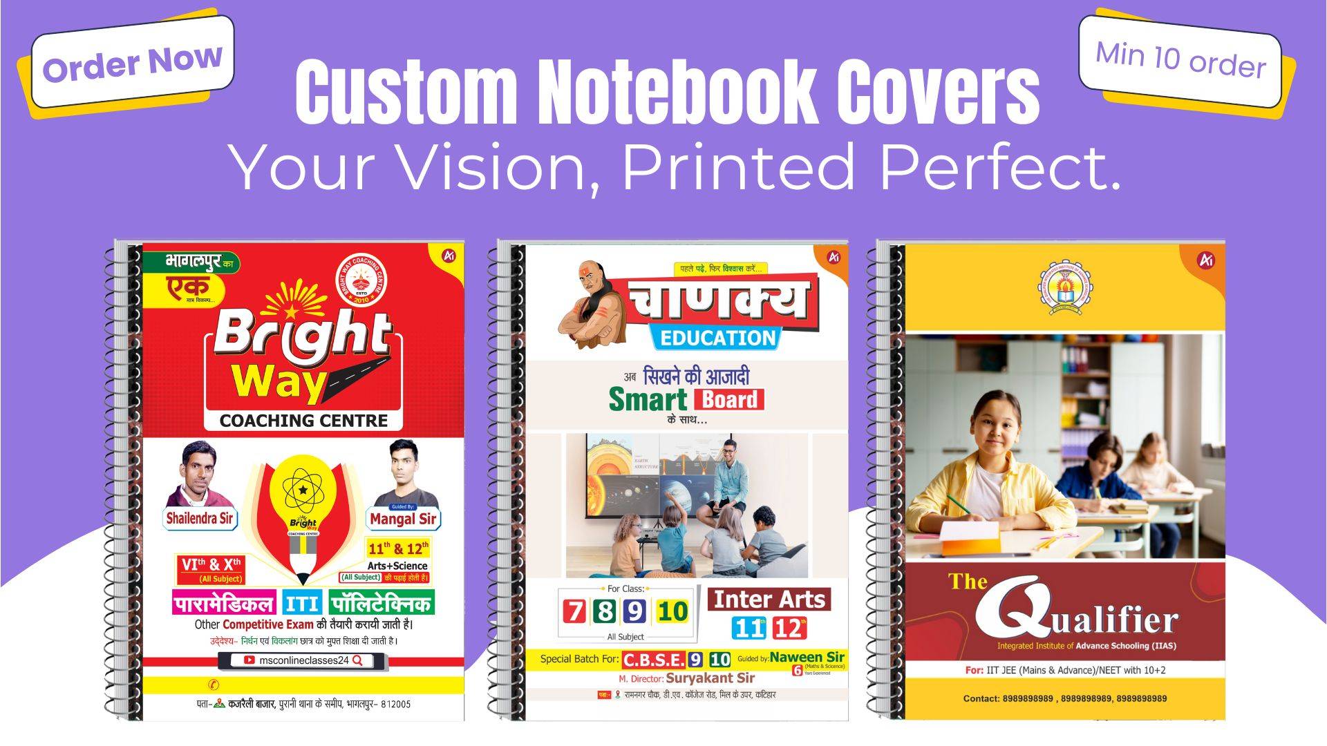 Best Notebook Cover Printing Services in Bihar